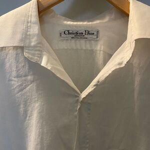 Vintage Christian Dior dress shirt size medium